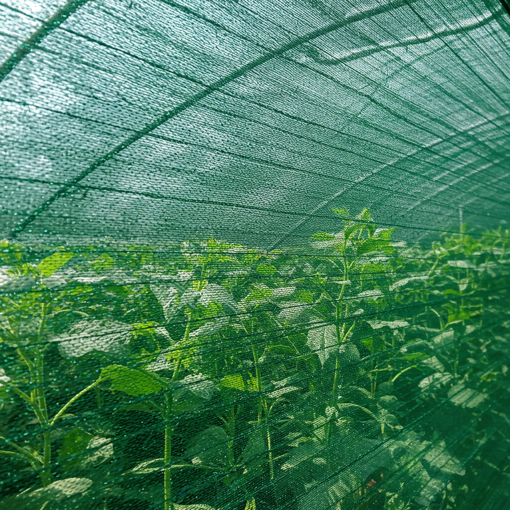 Toppfordeler med HDPE-skyggenett