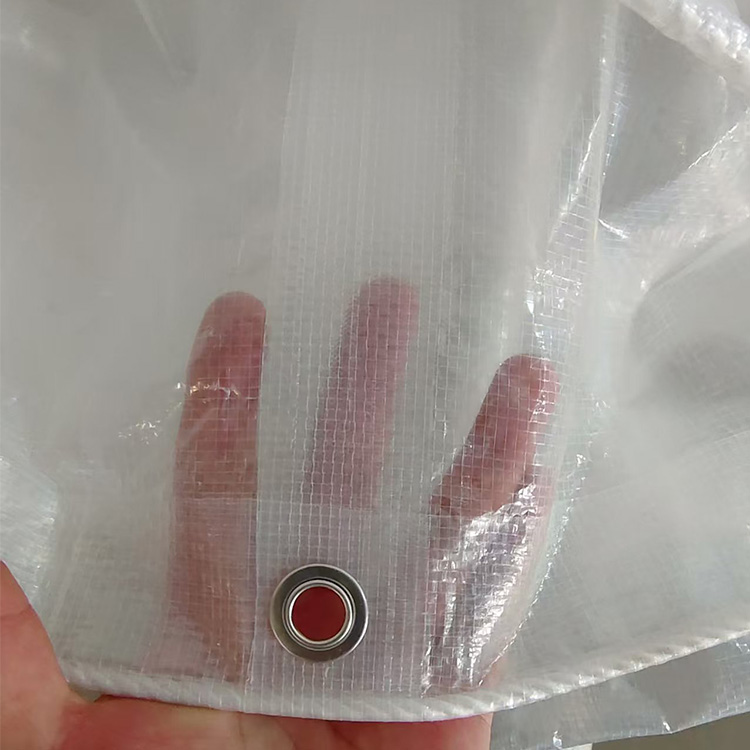 Kraftig gjennomsiktig PE presenning